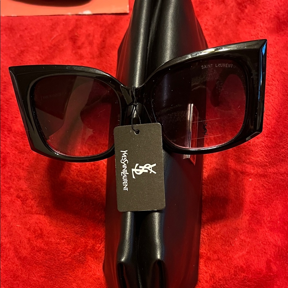 Saint Laurent Black Women's Glasses